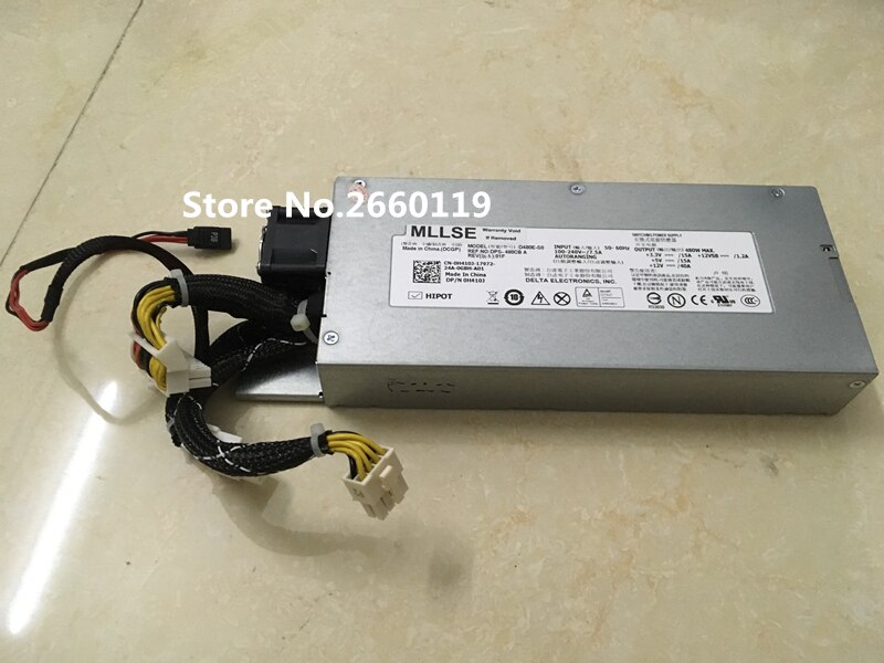 MLLSE 480W Power Supply Unit - for Dell R410 D480E-S0 L480E-S0 DPS-480CB A 0H411J PS-4481-1D-LF