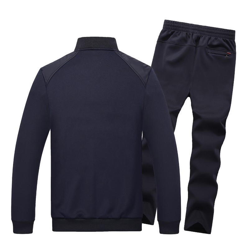 Träningsoveraller män män sportkläder hoodies set vår höst kostymer kappor+byxor herr sweatshirts plus storlek l -8xl