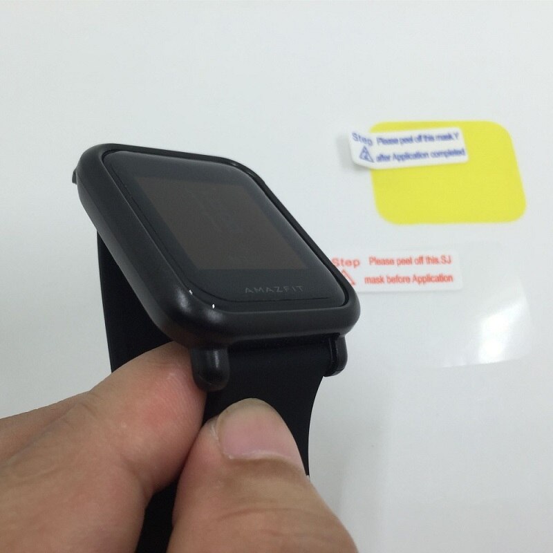 2 pçs película protetora de hidrogel para amazfit bip s 2020 (não vidro) protetor de tela para amazfit gts gtr 47mm 42mm folha de filme