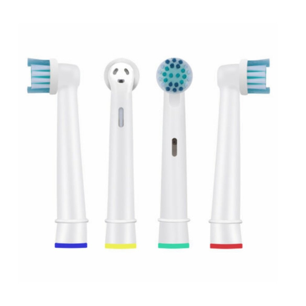 4Pcs Replacement Electric Toothbrush Head Replaces Electric Toothbrush Head Dupont Bristles For Braun For Oral: Default Title