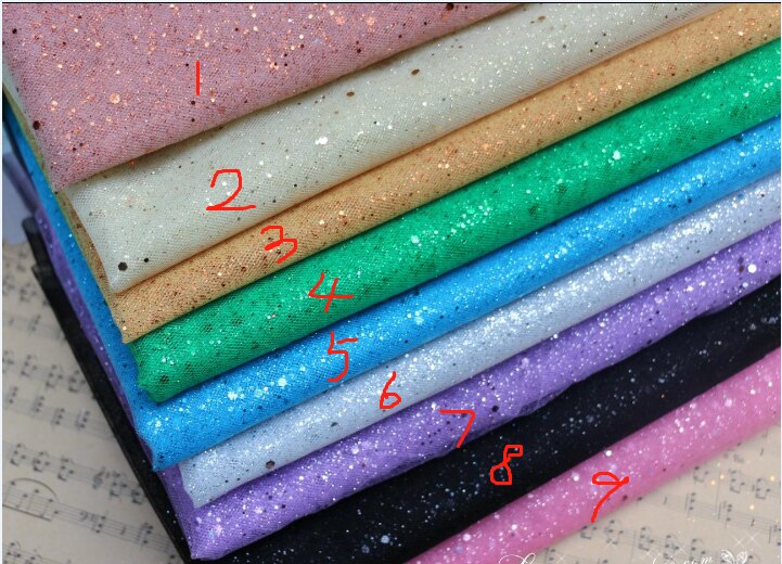 glitter tulle fabrics shining tulle sparkling tulle mixed glitters fabrics