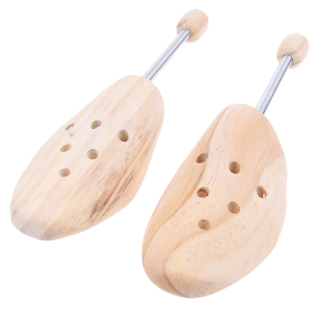 2Pcs Mannen Vrouwen Cederhout Shoe Tree Brancard Shaper Keeper