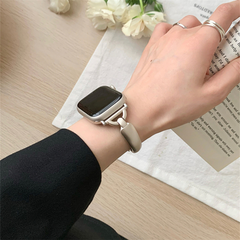 Starlight-armband för apple watch ultra 10 9 8 7 6 se 5 metallarmband för iwatch series 46mm 41 49mm 40 38 42mm 44 45 damarmband