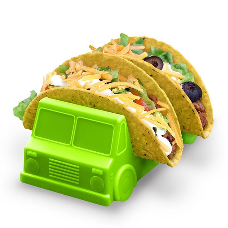 2 stk praktisk tacoholder i plast, brettstativ stekeovn oppvaskmaskin trygt restaurant grille bakeutstyr baketøy