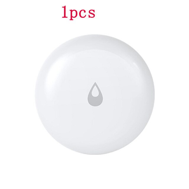 Aqara – Détecteur d&#39;inondation et fuites d&#39;eau, étanche, connecté, dispositif de sécurité pour domotique, contrôle à distance avec application: 1piece Water Sensor