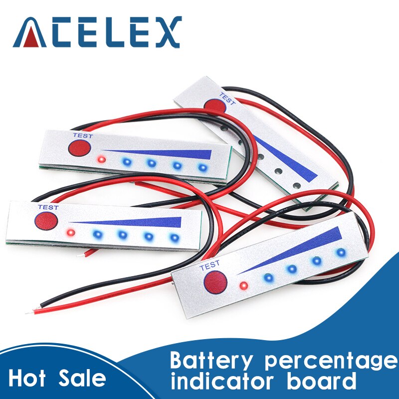 Lithium Battery Level 1S 2S 8V 3S 12V 4S 16V 5S 21... Grandado