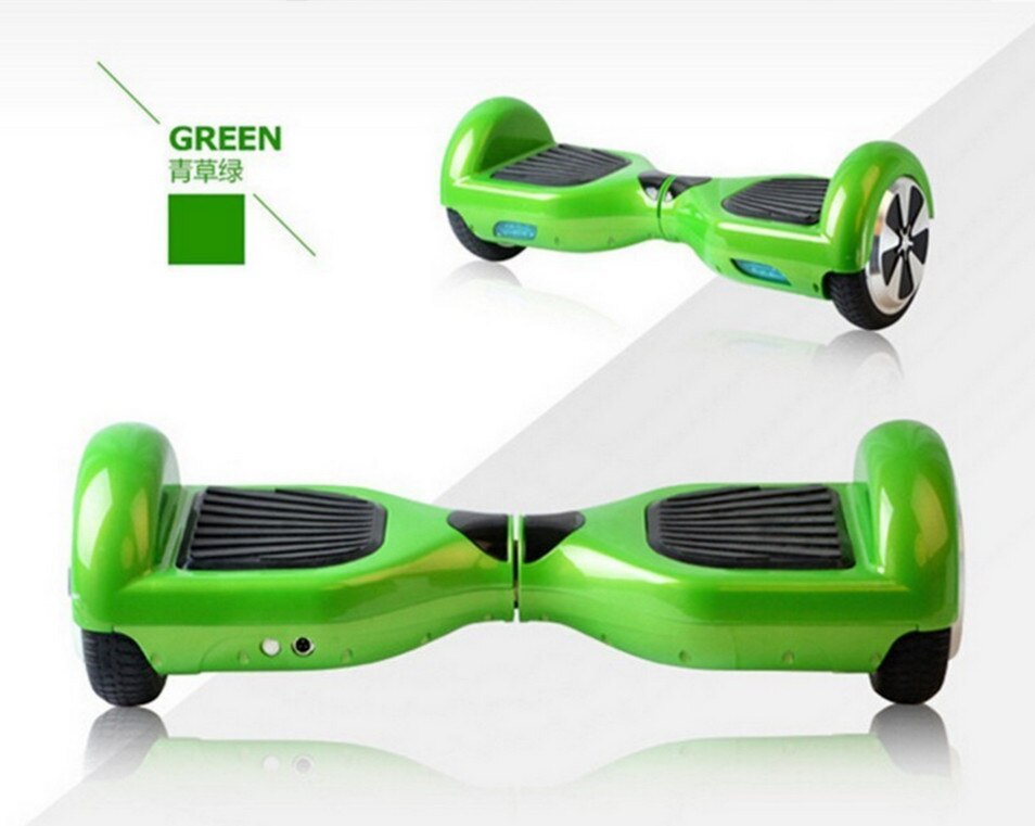 Elektrische Self Balancing Scooters Hoverboard ABS Uit Shell Vervanging Compleet Scooters Cover Voor 6.5 Inches Scooter: green