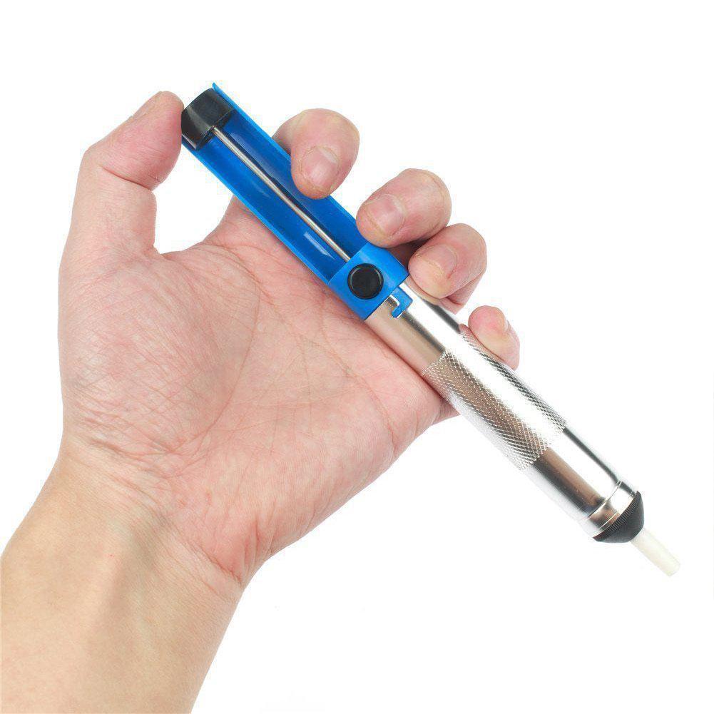 Aluminum Desoldering Pump Suction Tin Gun Soldering Removal Vacuum Sucker Tools Soldering Welding Hand Pen Iron Desolder