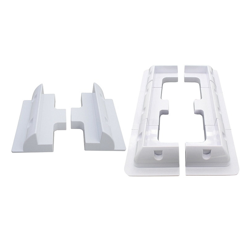 2 Pcs Solar Panel Side Mounting Bracket Kit & 6 Pcs Eco Solar Panel Corner Side Mounting Bracket Kit: Default Title