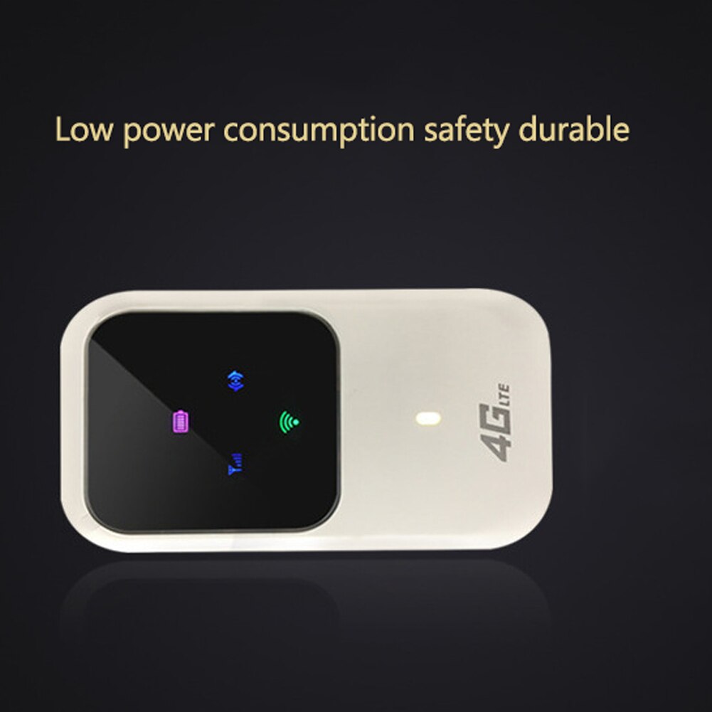 4G LTE Home Travel Battery Powered USB Interface Mobile Router Car LED Indicator Wireless WiFi Hotspot Small Modem Camping