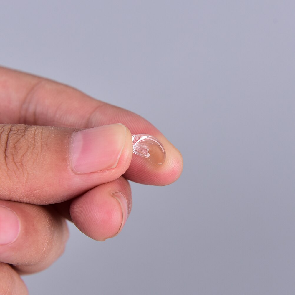 10 stuks = 5 paar handige zachte antislip siliconen neuspads voor brillen, zonnebrillen