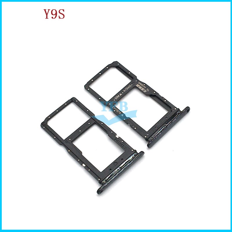 20Pcs Voor Huawei Y9s Y8s Y6s Reader Sim & Sd Kaart Lade Houder Slot Adapter Vervanging Deel