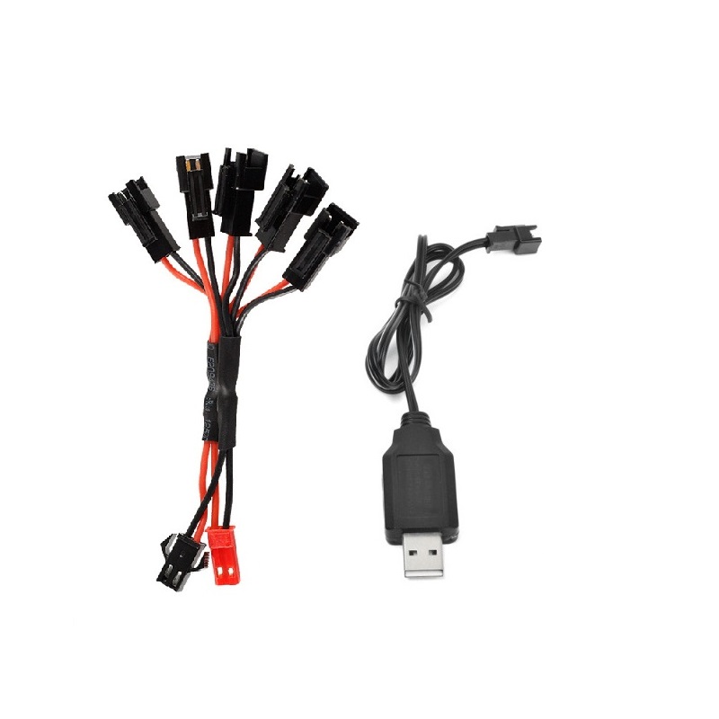 Rc Stunt Dump Auto Batterij 14500 Sm-2P 3.7V 800Mah Li-Ion Batterij/Usb Lading Voor C2 D828 Rc Auto Onderdelen Rc Auto Accu 1-5 Stuks: Rood