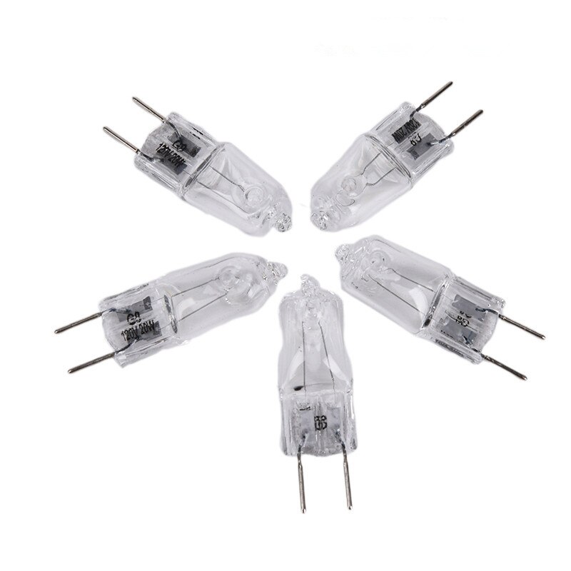 10 stk  g8 110v 120v 20w /25w /35w /50w halogen lys belysning pære spotlight halogen pære