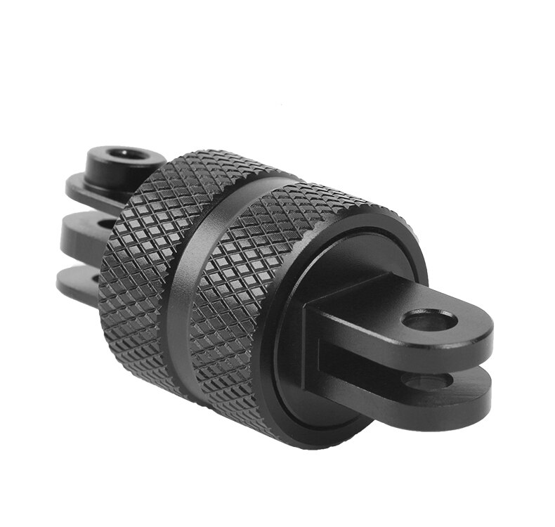 Adaptador de Metal para Gopro, trípode de aluminio de 1/4 pulgadas, montaje de aleación cnc, rotación de 360 grados, para Go Pro Hero 10, 9, 8, SJCAM Xiaomi Yi 4k