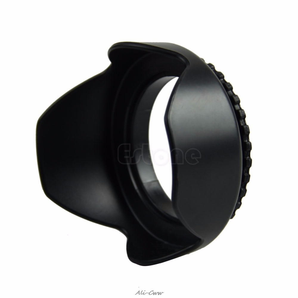 Parasol de lente con forma de flor, 58mm, para Canon EOS 1100D 650D 550D 600D 500D 450D 18-55mm