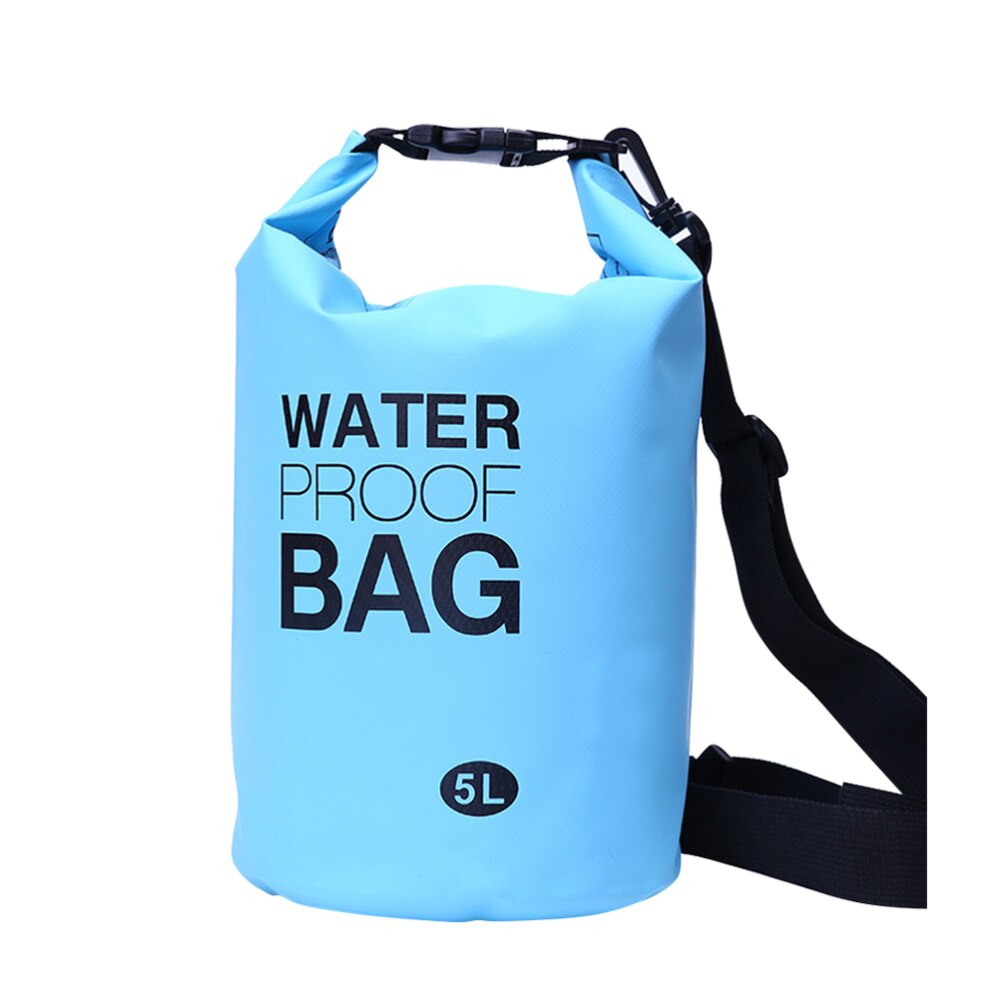 5L Inflatable Bag 500D Waterproof PVC Gear Bags Outdoor Mesh Fabric Sports Buoy for Boating Kayaking Fishing Rafting Swimming Ca: Blue