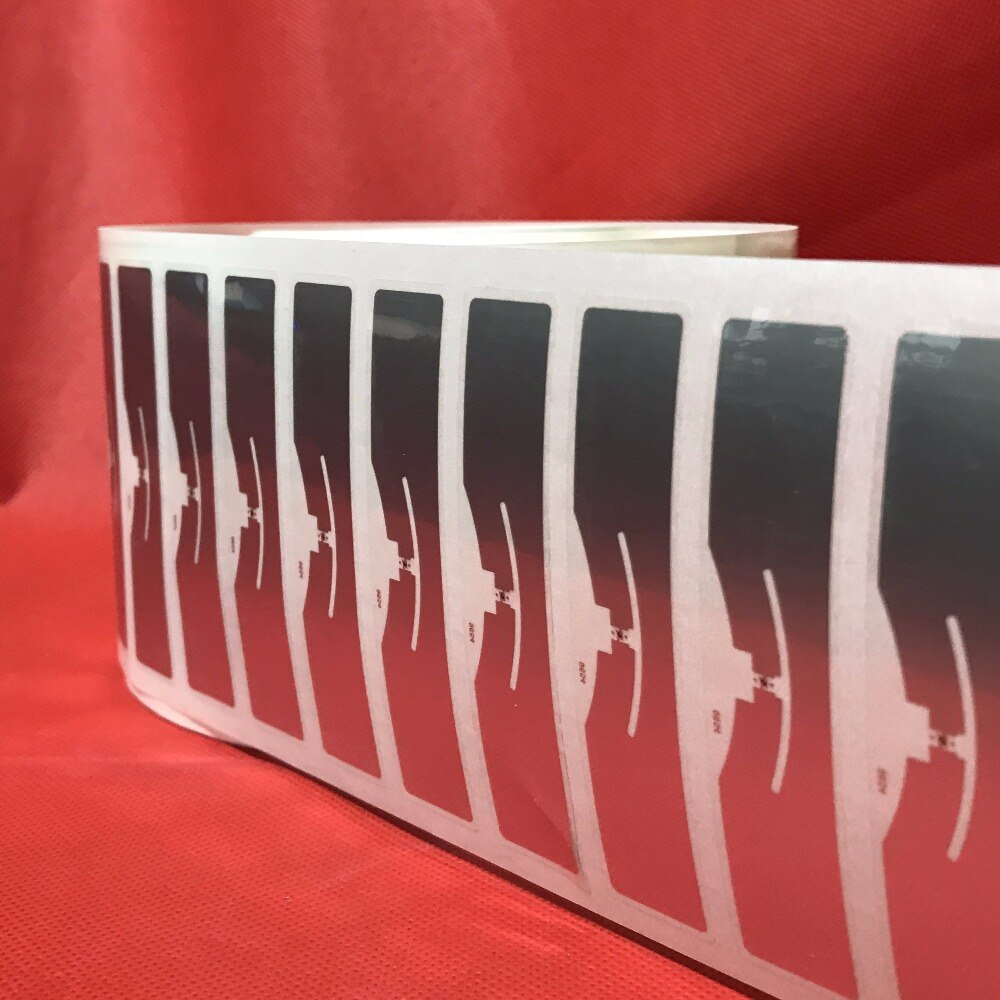 Uhf Rfid Tag Epc 6C Sticker Alien 9654 Natte Inlay 915mhz868mhz860-960MHZ Higgs3 100 Stuks Adhesive Passieve Rfid Label