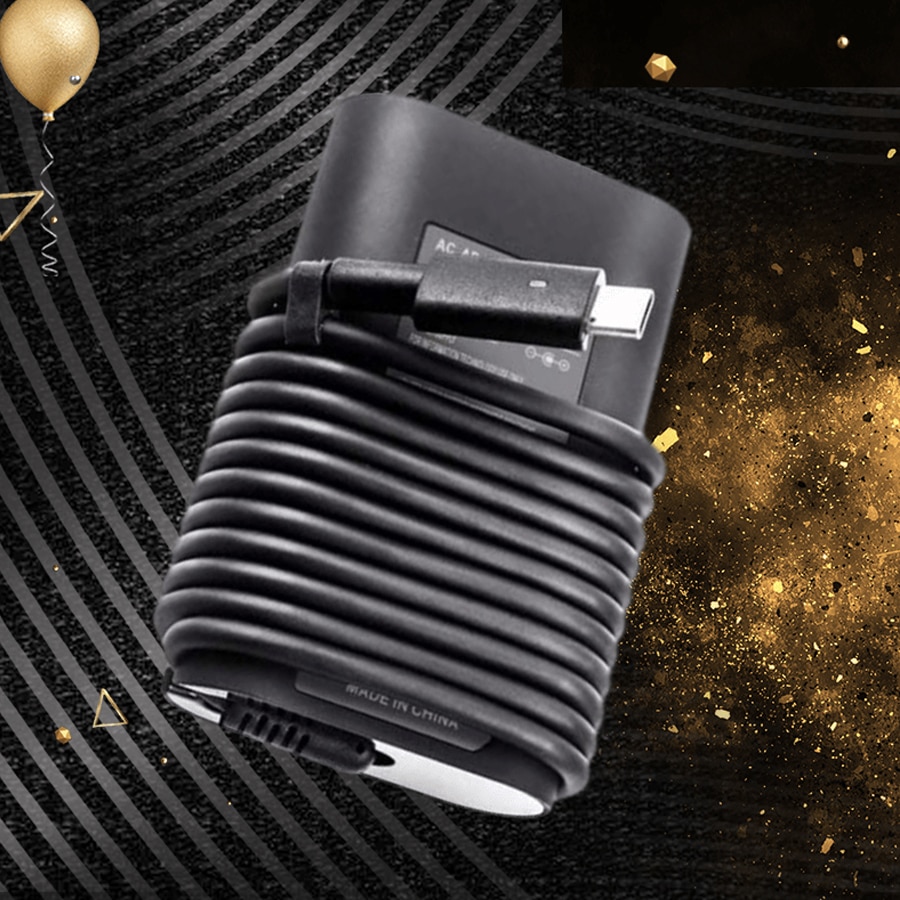 45W USB-C Type-C PD Charger AC Power Supply Adapter Compatible with Dell DELL XPS 12 9250 XPS 13 9365 9370 Inspiron 14 7437