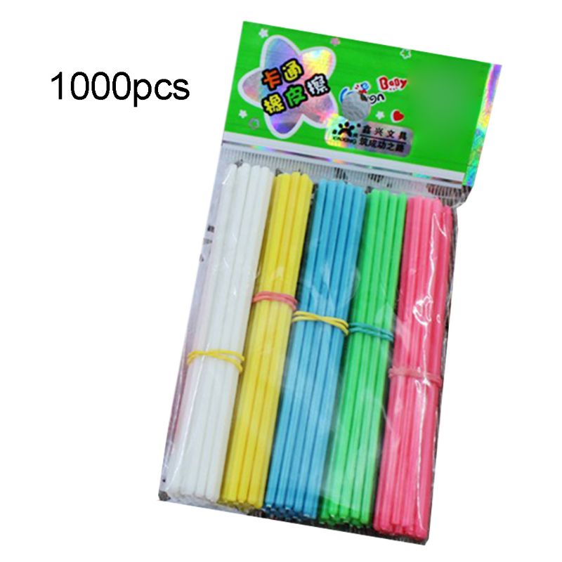 1000 Stks/set Kinderen Puzzel Game Kleurrijke Sticks Tellen Math Games Stok Verlichting Rekenkundige Onderwijs Aid Tool Kids Speelgoed: Default Title