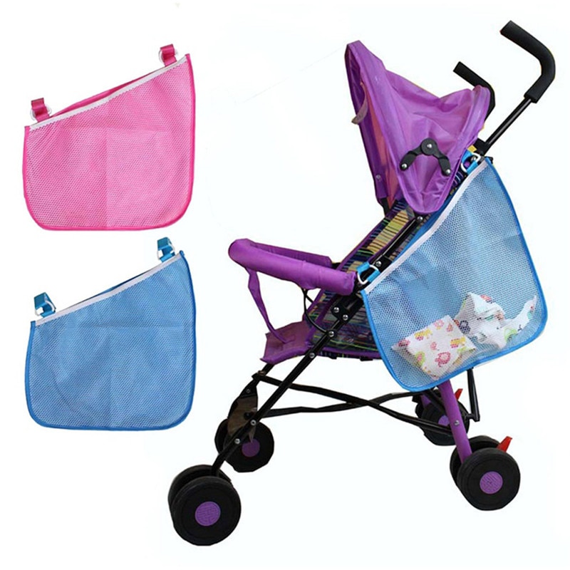Sac de rangement universel pour poussette de bébé, panier suspendu latéral pour siège de voiture