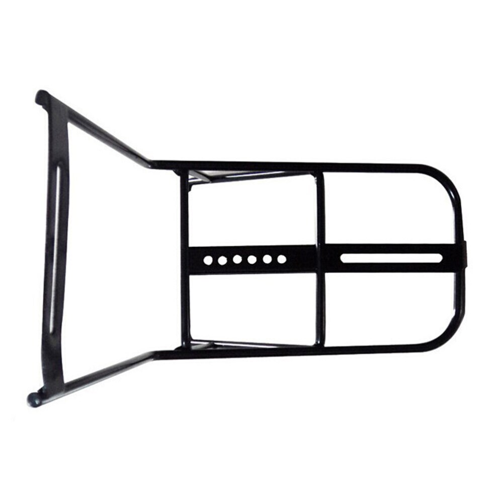 Bike Front Luggage Rack Front Rack Carrier Panniers Shelf Cycling Bike Stand Accessories(Black)