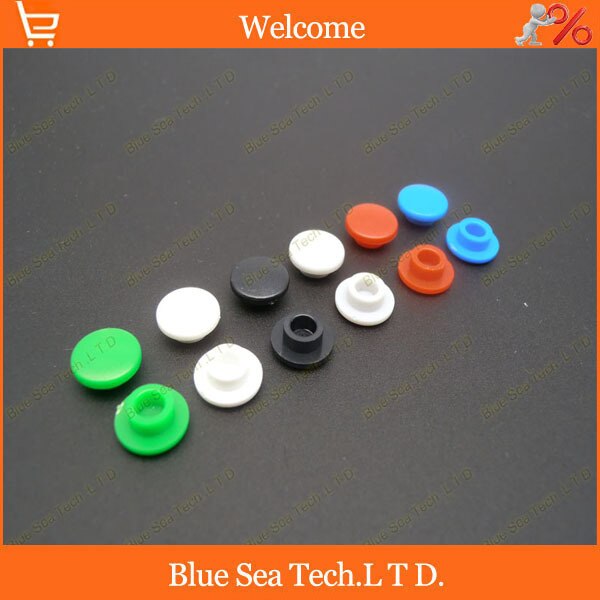 1000 Stuks/pak Tactile Drukknop Cap,Micro-Switch Knop Cap, momentary Tact Cap Multi Color Fit 6*6*9.5Mm Schakelaar