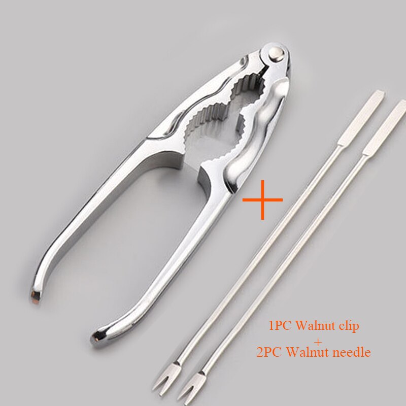 Zinc Alloy Nutcracker Sheller Crack almond Walnut Pecan Hazelnut Filbert Nut Kitchen Nut Sheller Clip Tool Clamp Plier Cracker: B