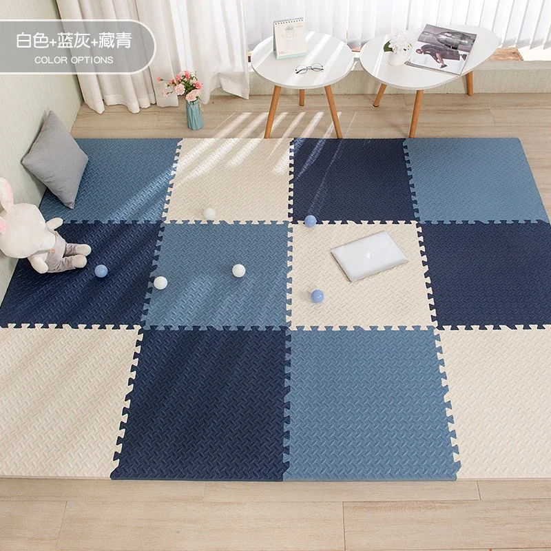Tapis de sol en mousse pour enfants, 2.5cm d'épaisseur, couture pour enfants, ramper, escalade, maison, chambre à coucher, salon, Tatami