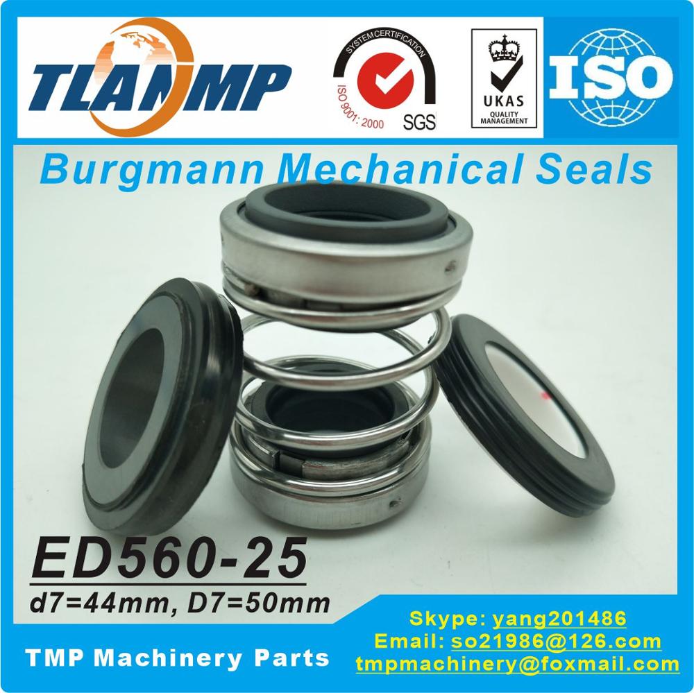 560D-25 ( ED560-25 ) , 560D-25S ( ED560-25S ) Burgmann Double face Mechanical Seals Dual seal (Material: CE/CA/NBR+SiC/SiC/NBR)