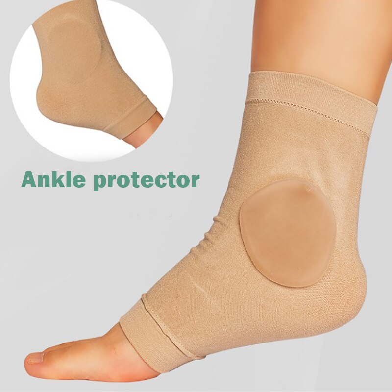 1 Paar Enkel Bone Bescherming Sokken Malleolar Mouwen Met Gel Pads Voor Laarzen/Schaatsen/Spalken/Bretels xr