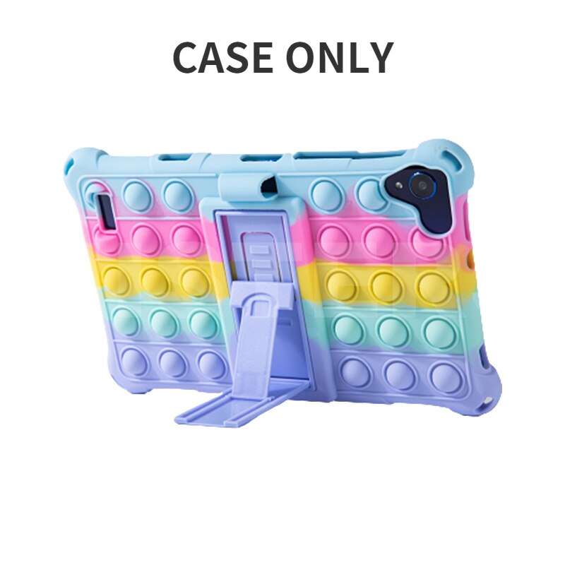 Pro Samsung Galaxis Tab A8 SM-T290 SM-T295 8.0" Tablette PC Sanft Shockproof Silizium Startseite Fall mit Rückseite Kickstand: Frau-XCLB