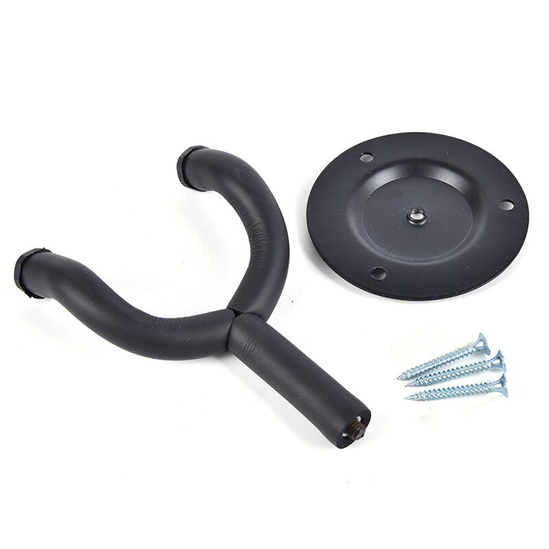 1pc muurbevestigingshaak voor gitaar van aluminiumlegering met zachte sponslaag voor gitaren / basgitaren / viool / mandoline / ukelele!
