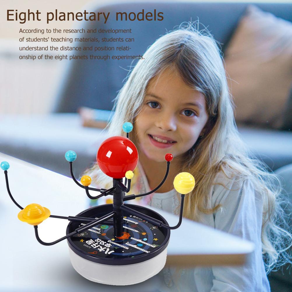 Solar System Eight Planets Model Educational Toy DIY Science Experiment Kit