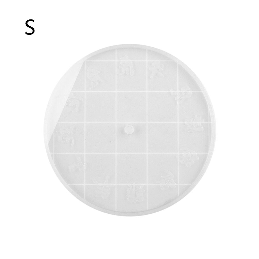 Cement Beton Siliconen Mal Diy Ambachtelijke Klok Maken Klei Gips Klei Cement Klok Mould Tool Voor Thuis Leveringen: q6