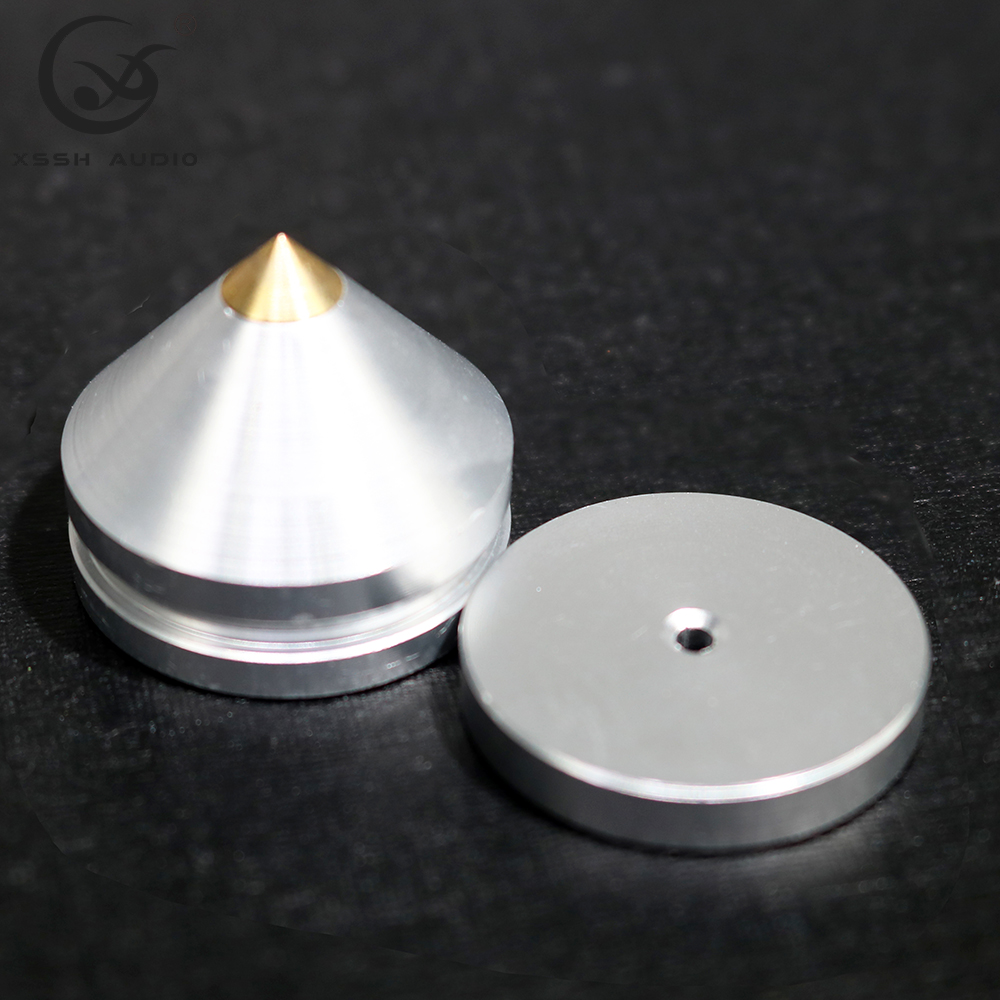 8Pcs Een Geschenkdoos Xssh Yivo Demping Pad Hifi Audio Stand Voeten Speaker Spike Audio Cd Versterker Voet Pad audiophile Shock Spikes: white