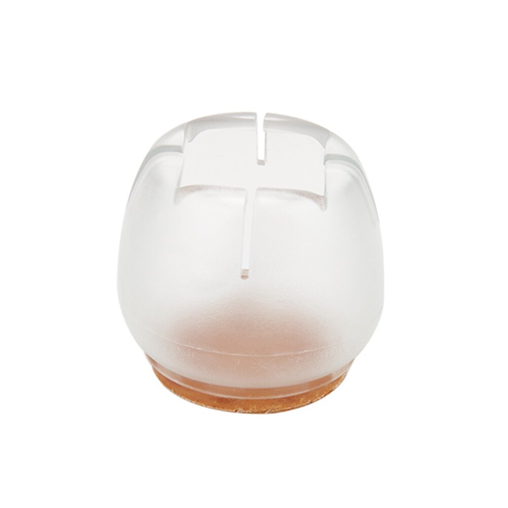 10Pcs Siliconen Rechthoek Vierkante Ronde Stoelpoot Caps Voeten Pads Meubels Tafel Covers Houten Vloer Protectors: style 4