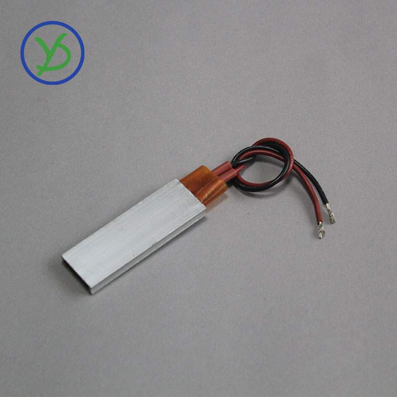 Ac  dc 12v 70c konstant temperatur ptc varmelegeme med skal 60*21mm