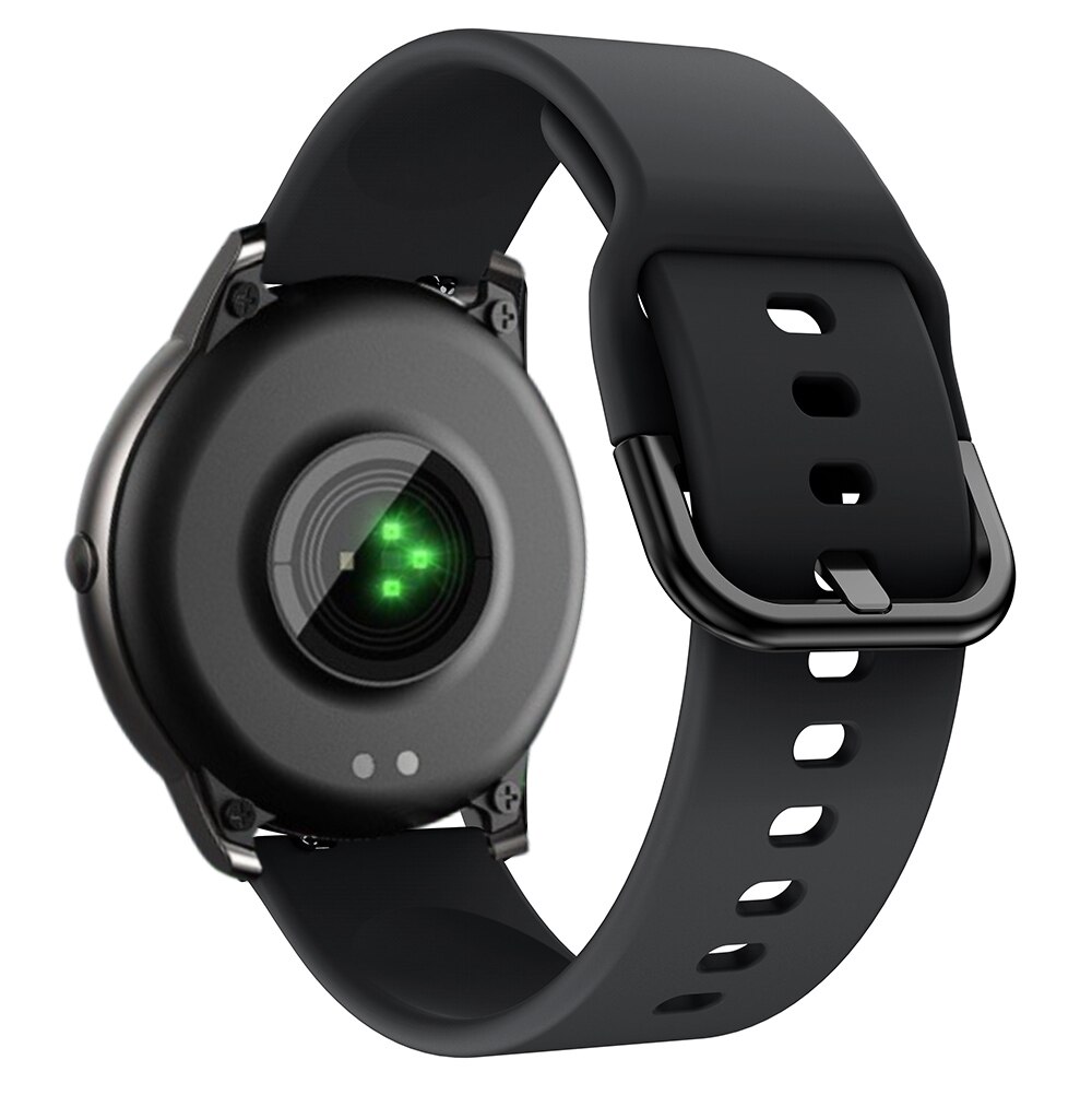 3 sztuk Premium hartowane szkło HD filmy dla Haylou Solar LS05 Smartwatch Screen Protector z oryginalnym paskiem dla Haylou Solar: Black