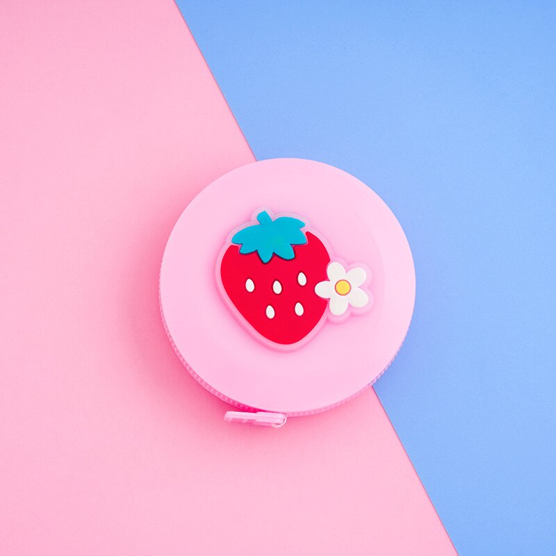 Mini tape measure round portable tape measure three chest circumference waist circumference soft ruler clothing measure: ruler 2