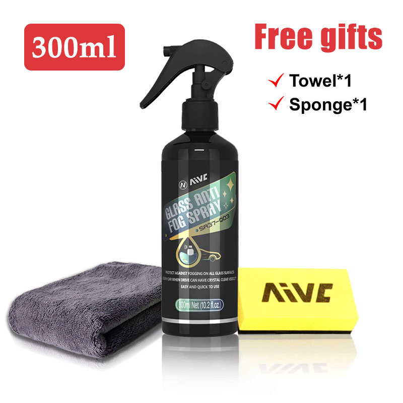 Anti Fog Spray Aivc Anti-fog-Beschichtung Für Auto Windschutzscheibe Glas Fahren Spiegel Gläser Fenster Verhindern Beschlagen Auto Detaillierung: YELLOW