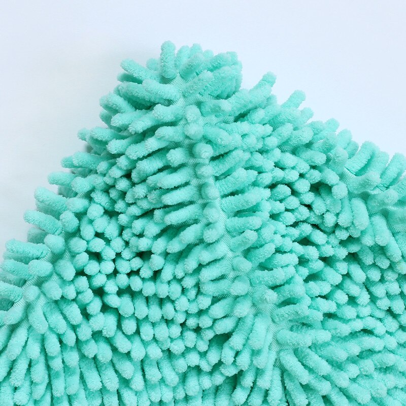 Absorberende Huisdier Badhanddoek Met Hand Zakken Microvezel Hond Drogen Handdoek Met 3 Maten Chenille Stof Machine Wasbaar Pet Handdoeken: Tiffany Blue / 60x85 CM