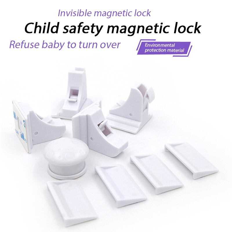Magnetic Child Lock Children Protection Baby Safety Lock Drawer Latch Cabinet Door Lock Limiter Children Security Locks