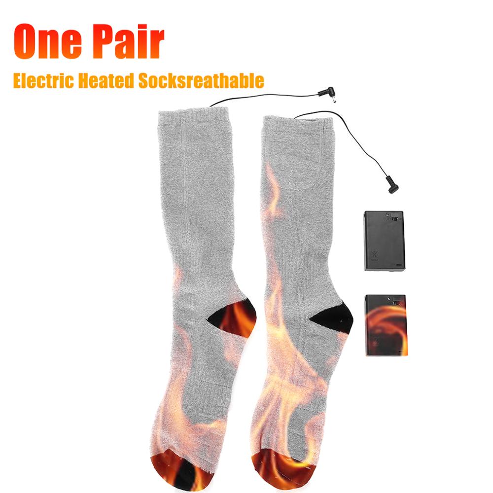 Chaussettes chauffées, chaussettes électriques Chauffe-pieds
