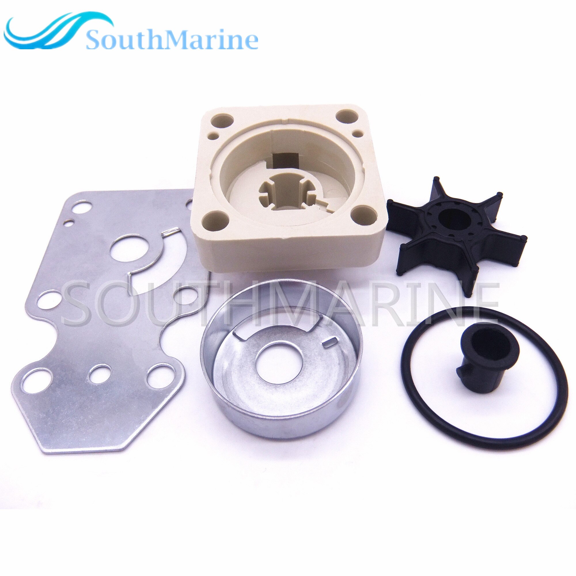 Water Pump impeller Repair kit for Parsun HDX / Hidea F15 15hp 2-stroke 4-stroke Outboard Motors