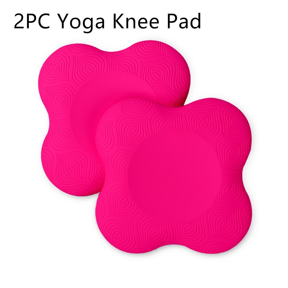 2 Stks/set Draagbare Kleine Ronde Knie Pad Yoga Matten Fitness Sprot Pad Plank Gym Disc Beschermende Pad Kussen Non Slip mat: 07 2PC