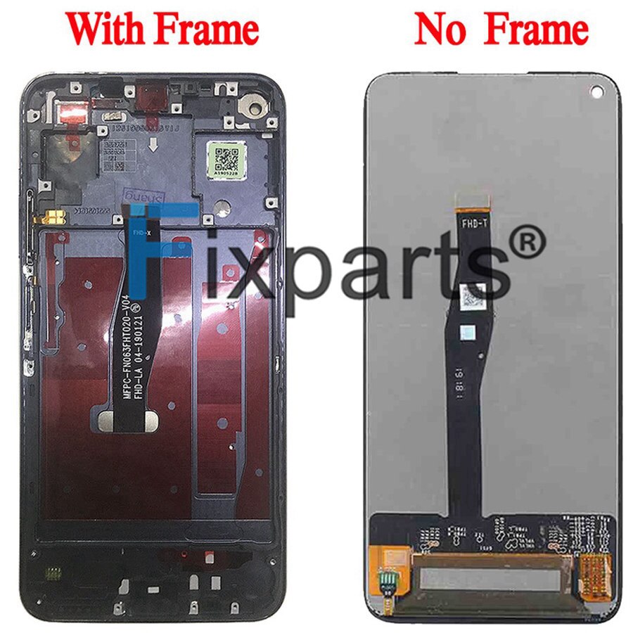 Originele Display Voor Huawei Nova 5T Lcd Touch Screen Digitizer Met Frame Voor 6.26 "Huawei Honor 20 lcd YAL-L21 Display