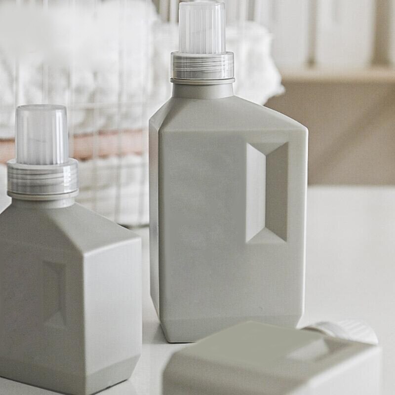 Plastic Laundry Detergent Dispenser Large Capacity Softener Storage Bottles Household Dorm Refillable Dispenser Bottles