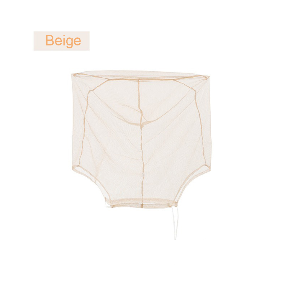 Chapeau anti-moustiques de Camping unisexe, avec filet caché, répulsif en maille, Protection contre les insectes et les abeilles, casquette de pêche décontractée pour l'extérieur: Beige