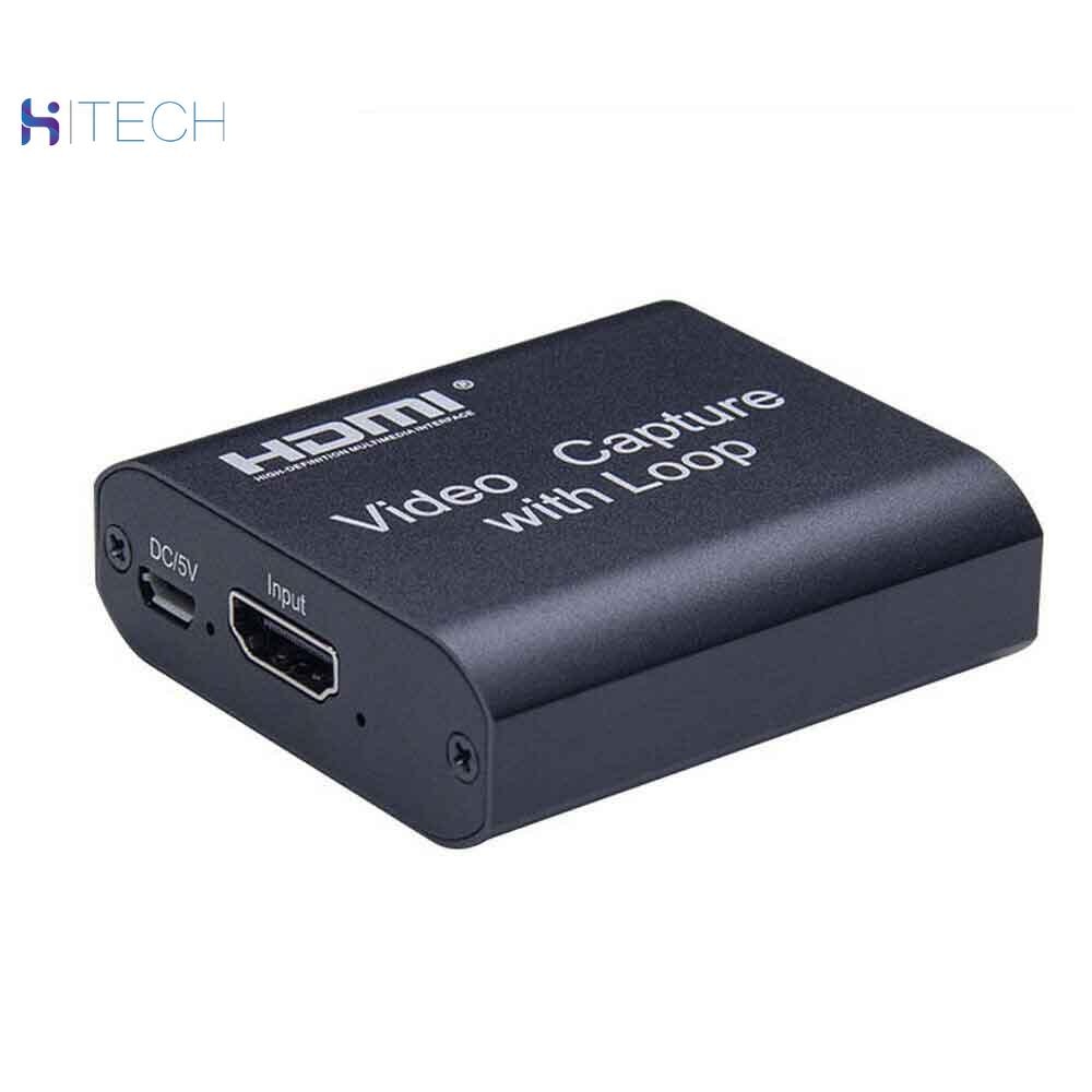 HDMI Video Capture Card Screen Record USB 2.0 1080P Game Capture Streamer Device